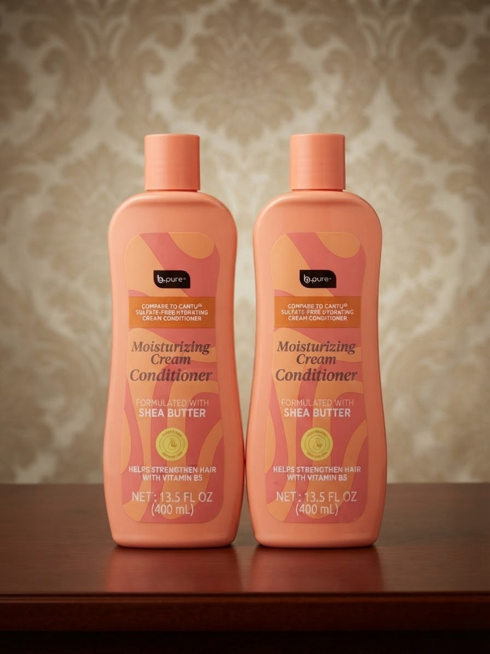Moisturizing Cream Conditioner with Shea Butter - Peach